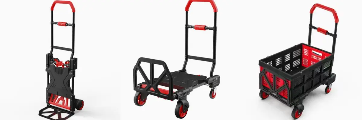 convertible hand truck with multiple configurations