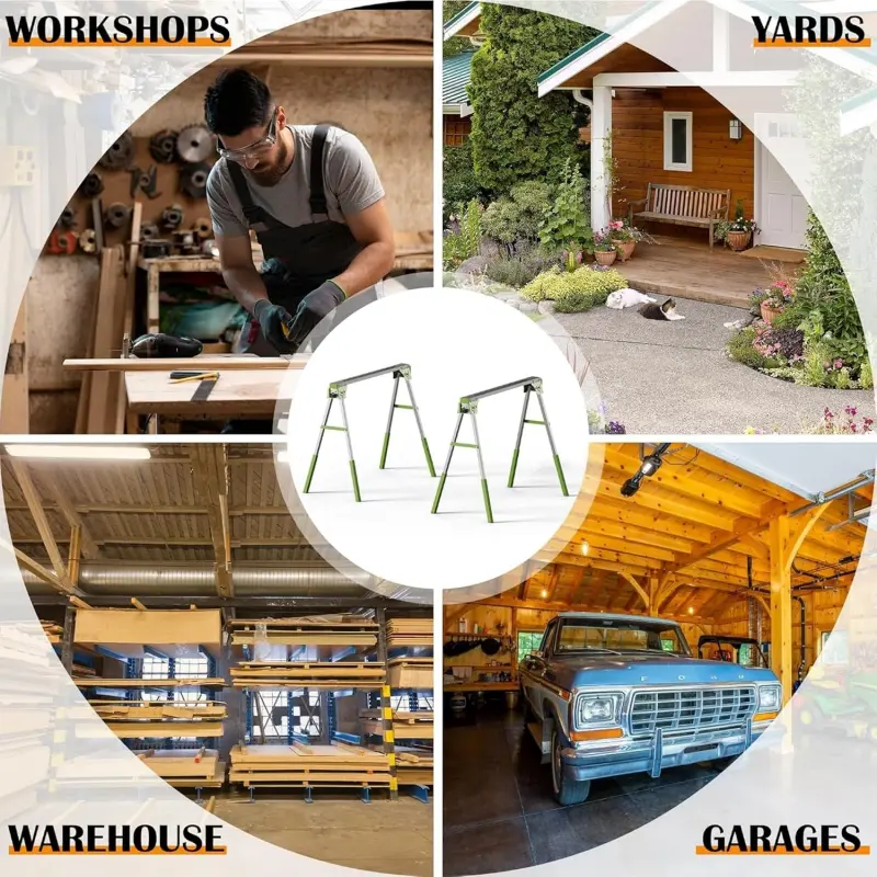Professional workers using flexible workspace equipment across different locations