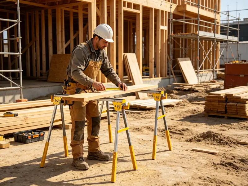 Sawhorse for construction work