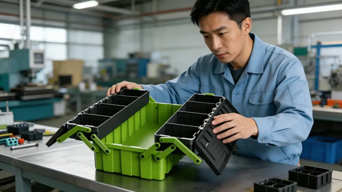 Small toolbox quality inspection during manufacturing