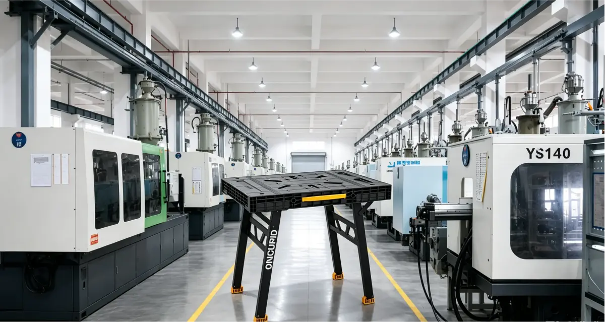folding workbench quality control and manufacturing