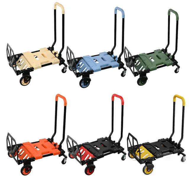 Folding hand truck by Jingyan Tools