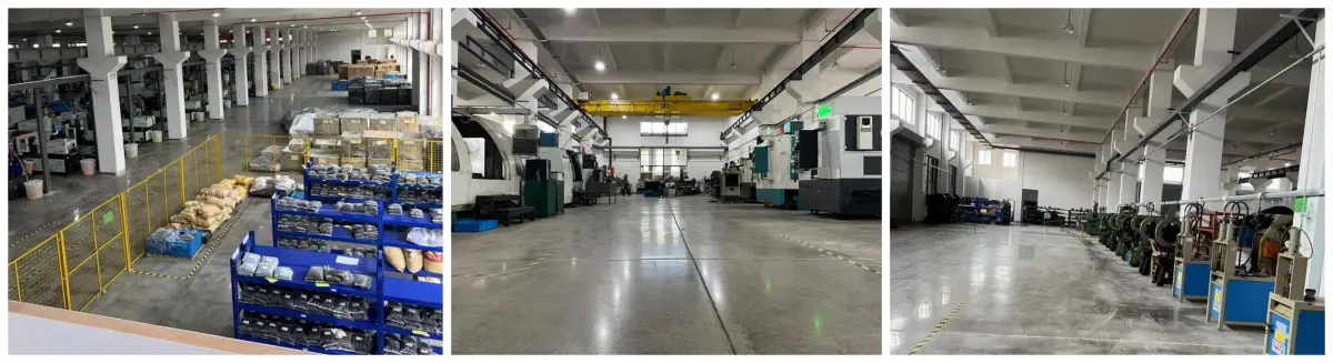 Injection molding machines CNC machining centers and stamping equipment at Jingyan Tools
