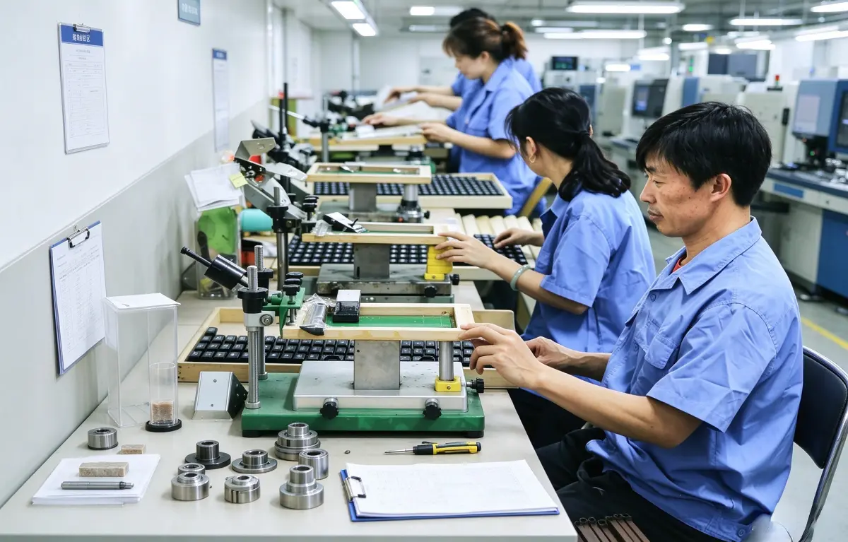 Quality inspection and product testing at Jingyan Tools