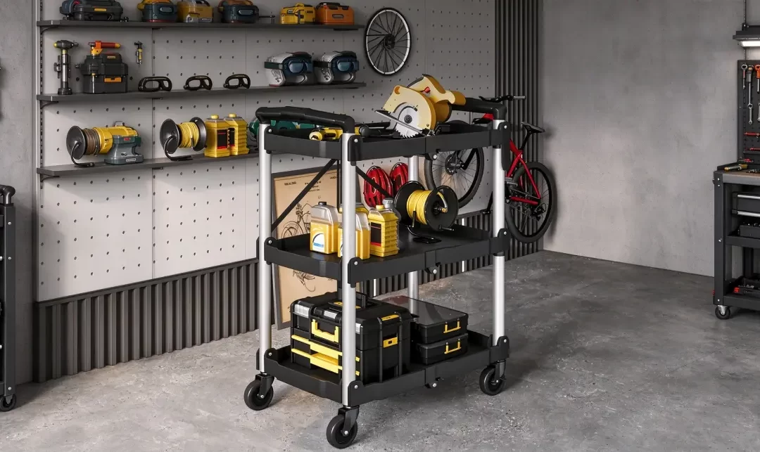 How to Organize Tools and Small Parts with a 3 Tier Cart Organizer？