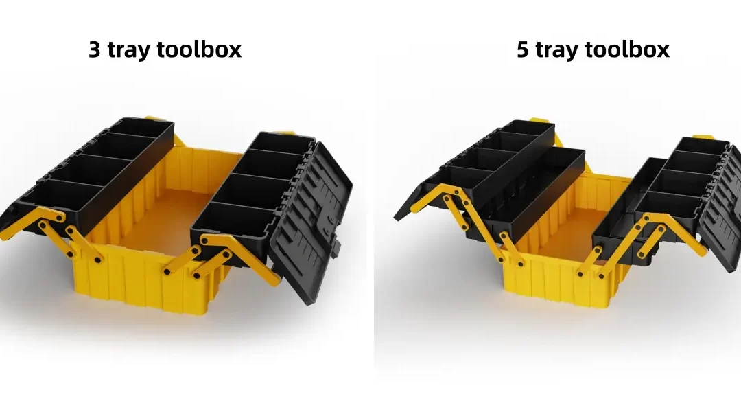 3-Tray vs 5-Tray Toolboxes: Which Configuration Fits Different Users?