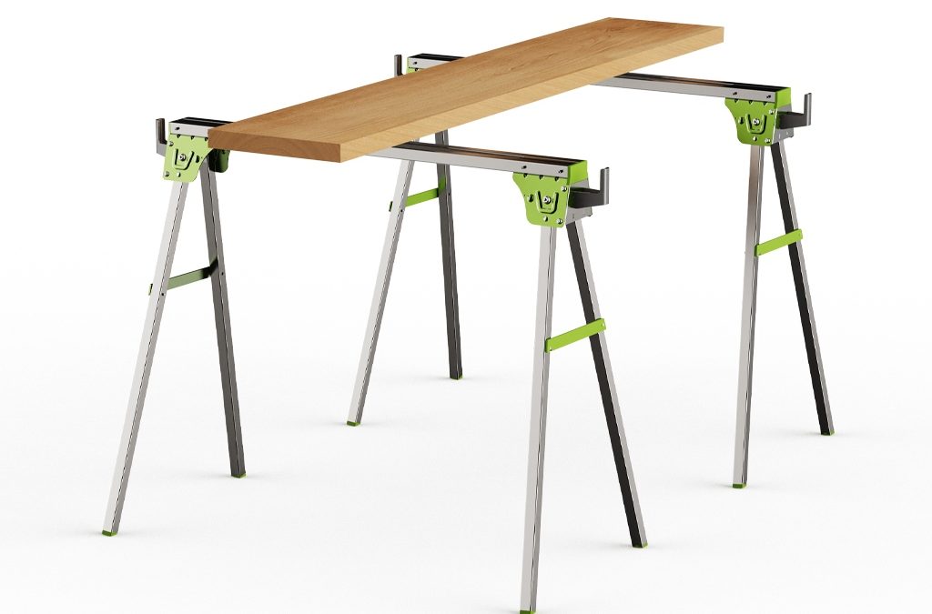 Foldable Sawhorse Operation and Use Video