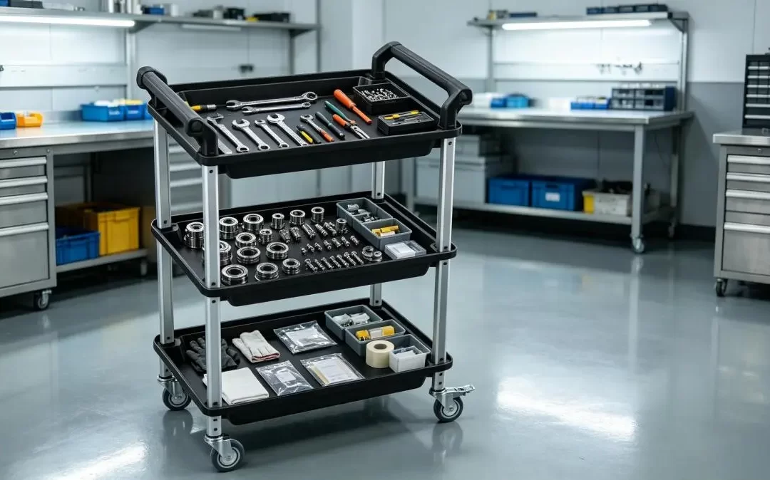 When Does a Tiered Rolling Cart Work Better Than a Single-Level Cart?
