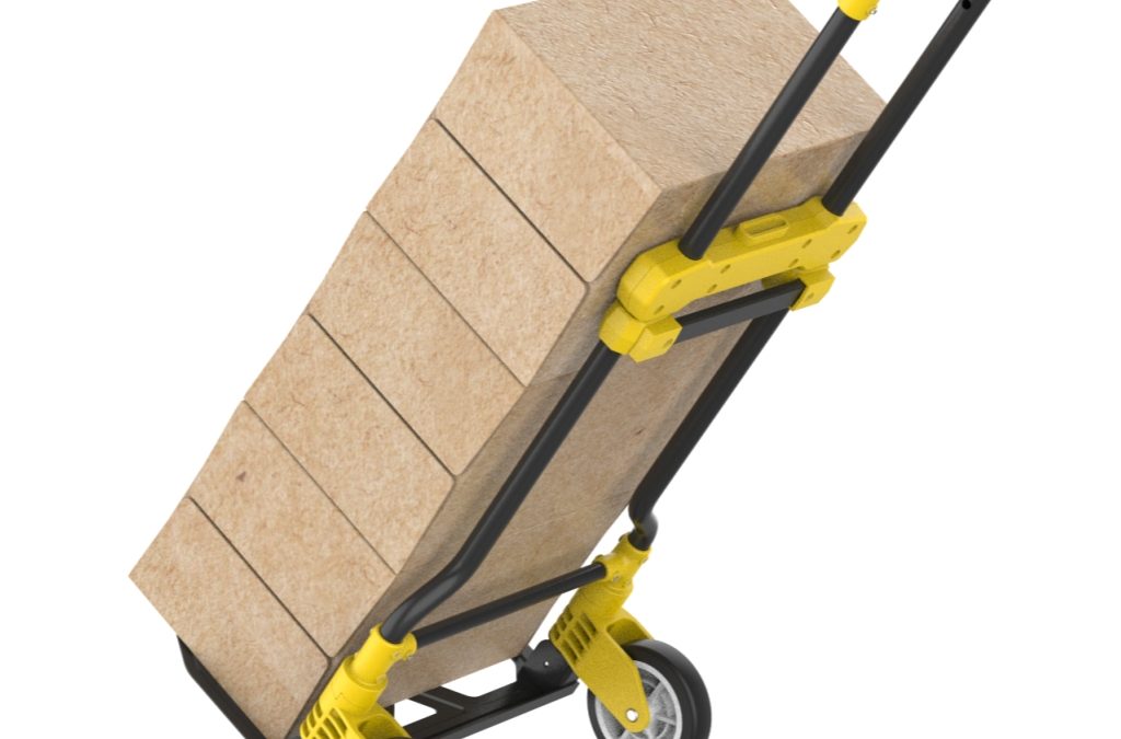 “Hand Dolly: Innovative Design Foldable Cart”
