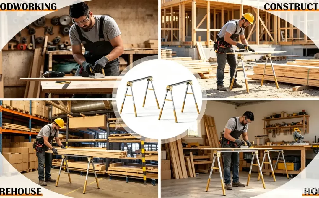 How to Choose the Right Folding Sawhorse for Different Workloads