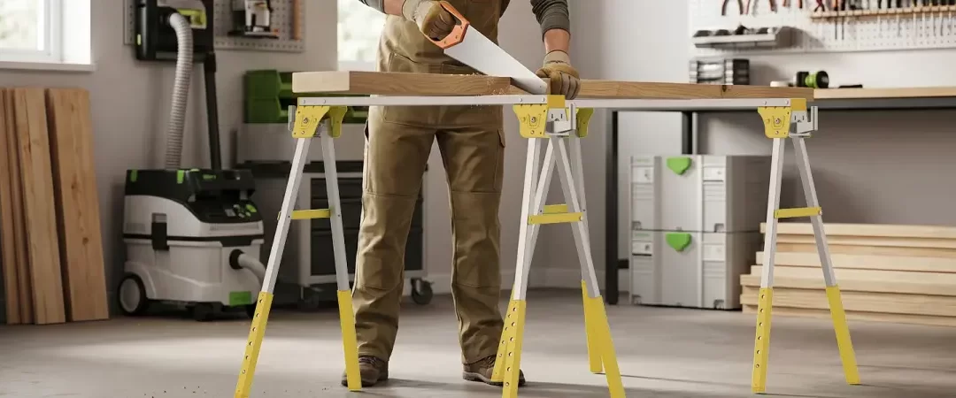 What Makes a Metal Folding Sawhorse Suitable for Professional Use?
