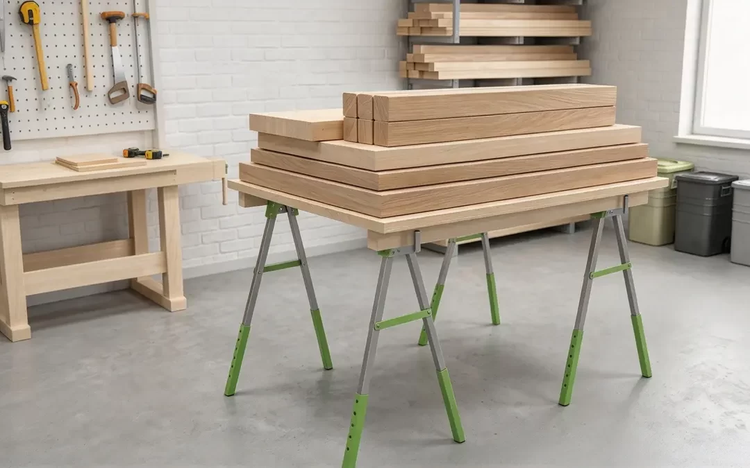 folding sawhorse