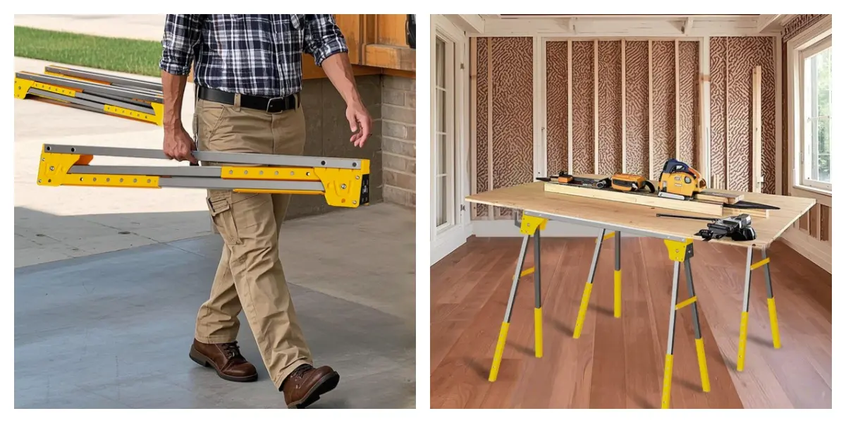 Folding sawhorses manufactured in China