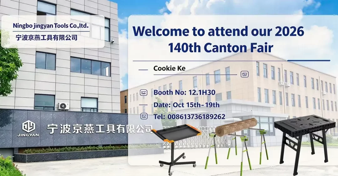 Jingyan Tools Welcomes Global Buyers to Booth 12.1H30 at the 140th Canton Fair